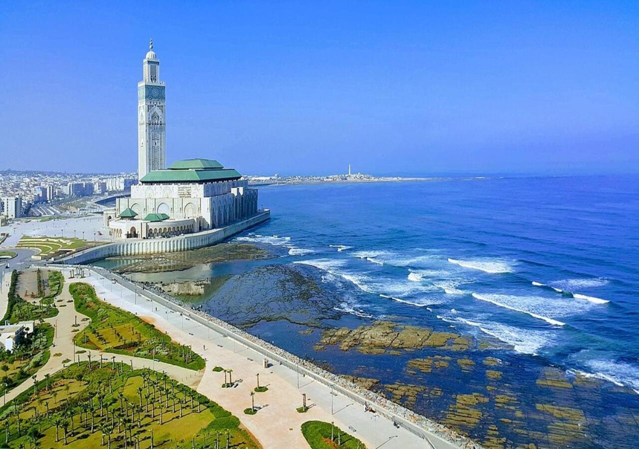 Hassan II Mosque View Luxury Apartment Casablanca Exterior photo