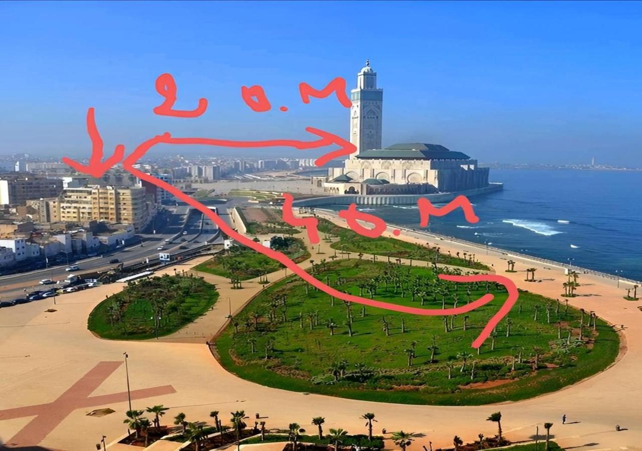 Hassan II Mosque View Luxury Apartment Casablanca Exterior photo