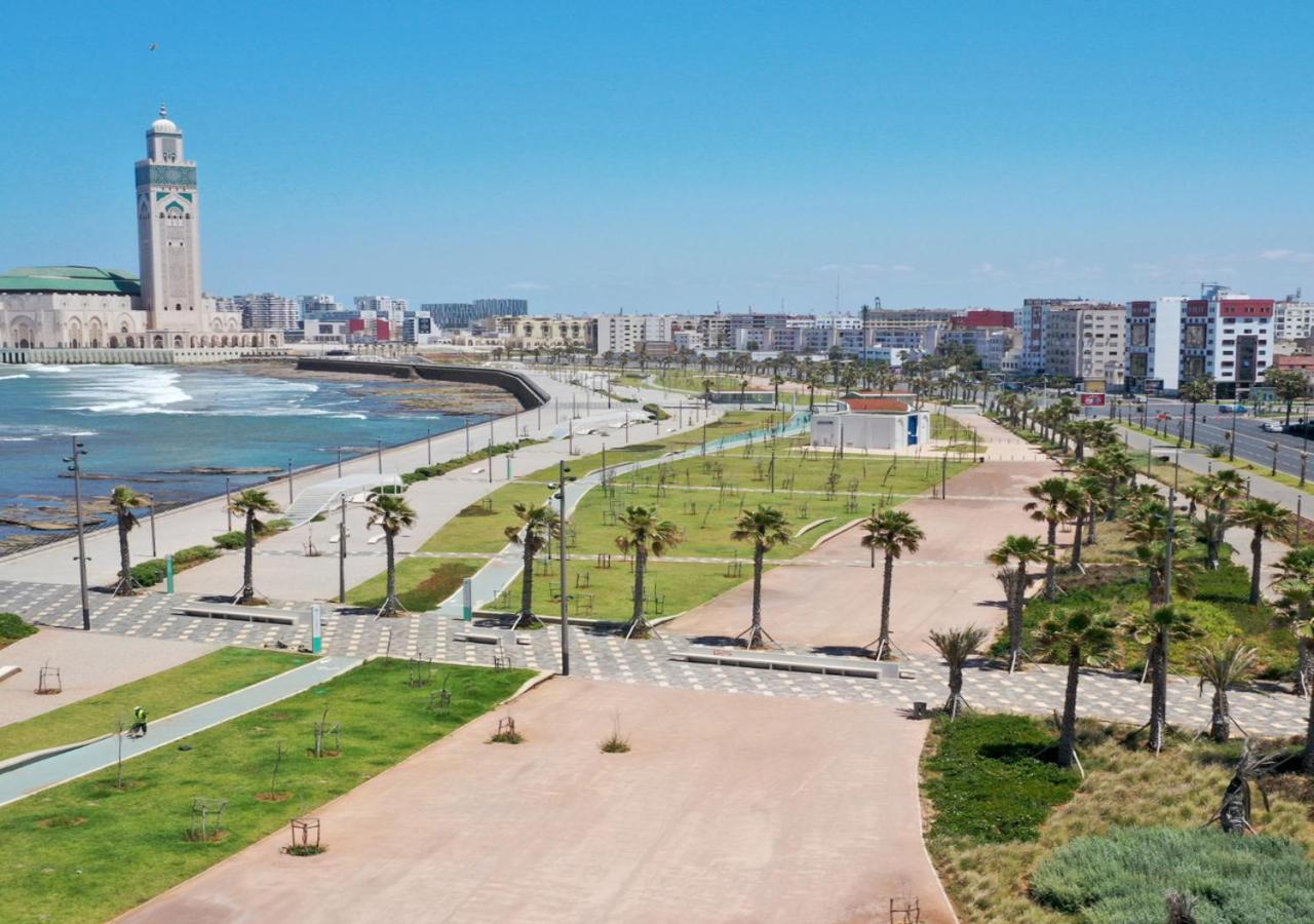Hassan II Mosque View Luxury Apartment Casablanca Exterior photo